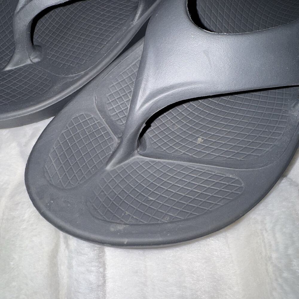 OOFOS OOriginal Unisex Slate Gray US Men's 10 Women's 12 - Picture 2 of 8